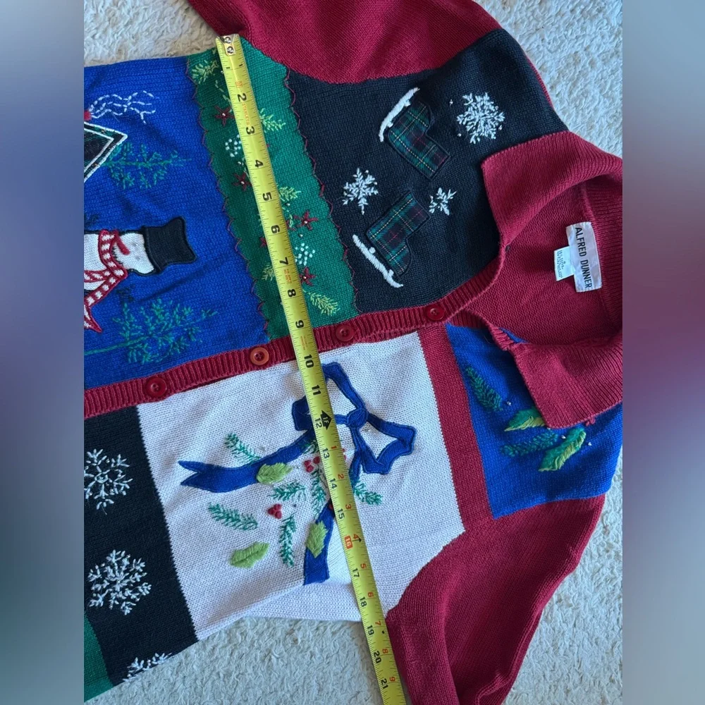Vtg Christmas holiday sweater - Picture 4 of 5
